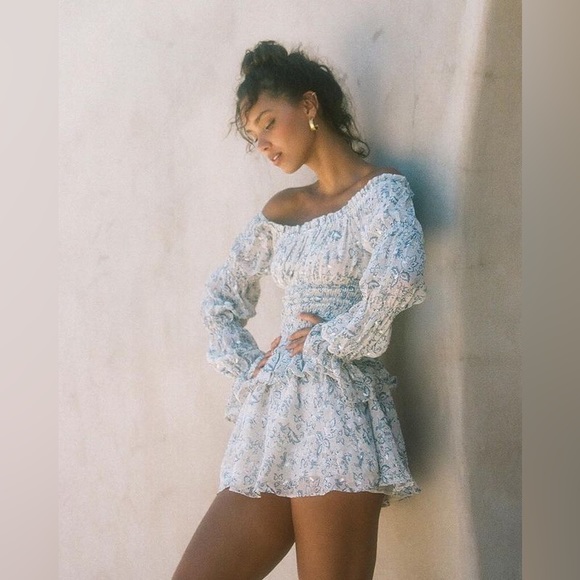 SABO SKIRT Floral Long Sleeve Dress - Picture 1 of 5